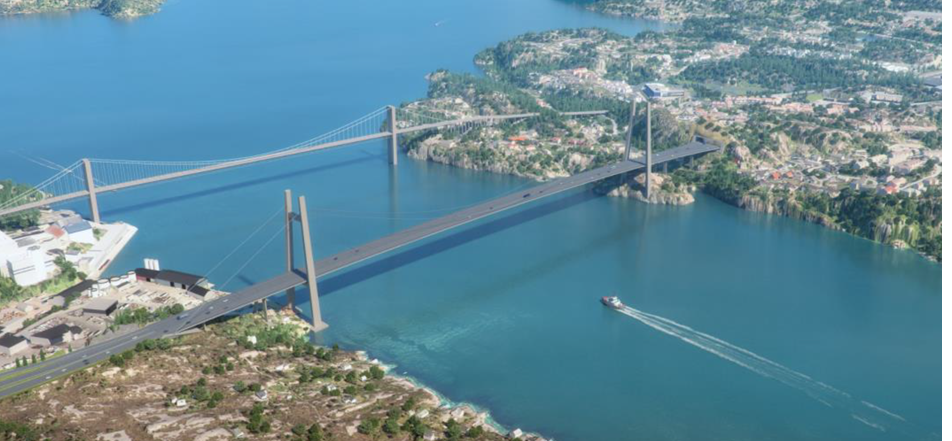 노르웨이 New Sotra Bridge 시공설계 