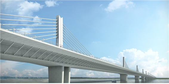 Tender design for Dhubri-Phulbari Bridge Project, India