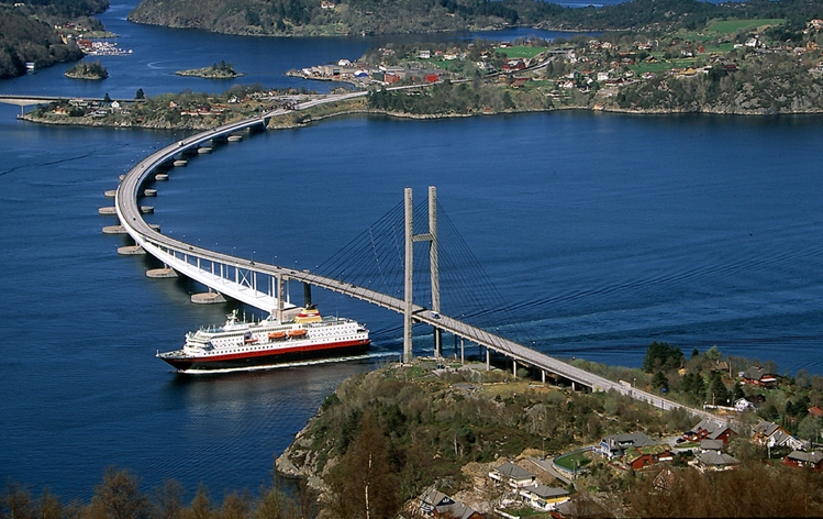 Development of design guidelines and conceptual design of floating cable bridges