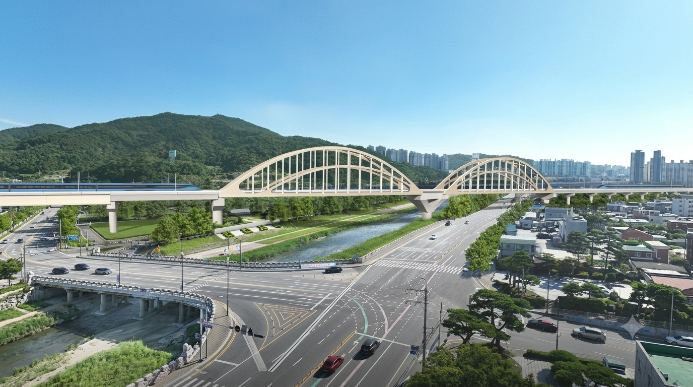 남부내륙철도 제1공구 노반 건설공사